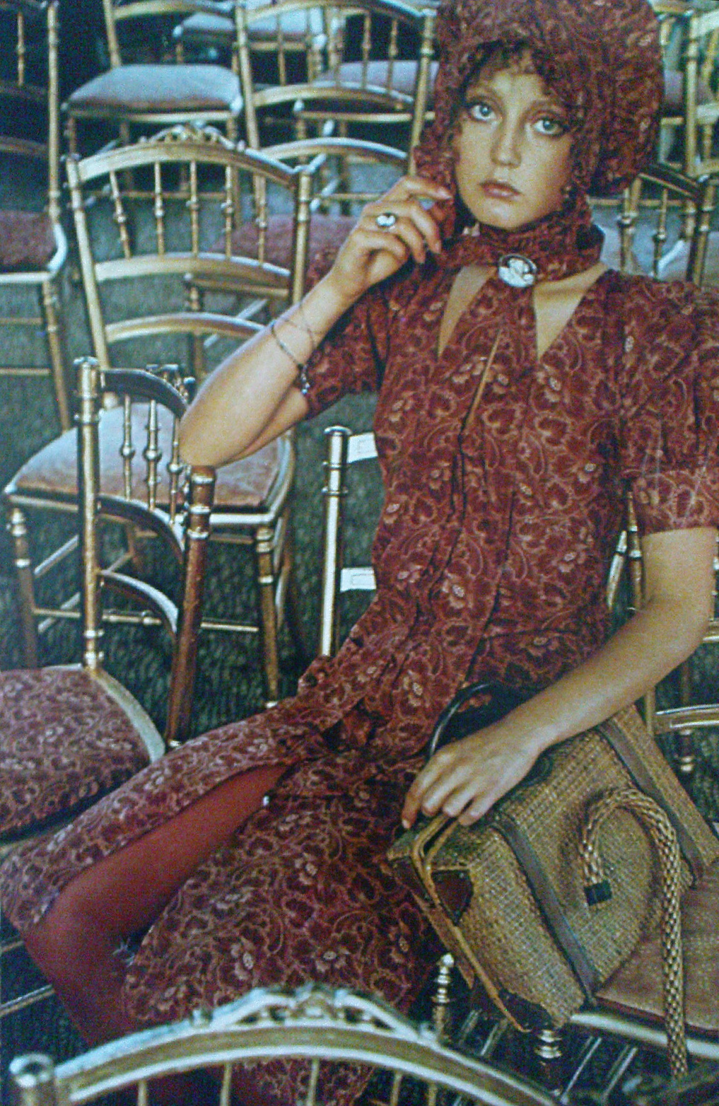 sweet biba 39 s american debut 1971 christmas fabrics by the yard
