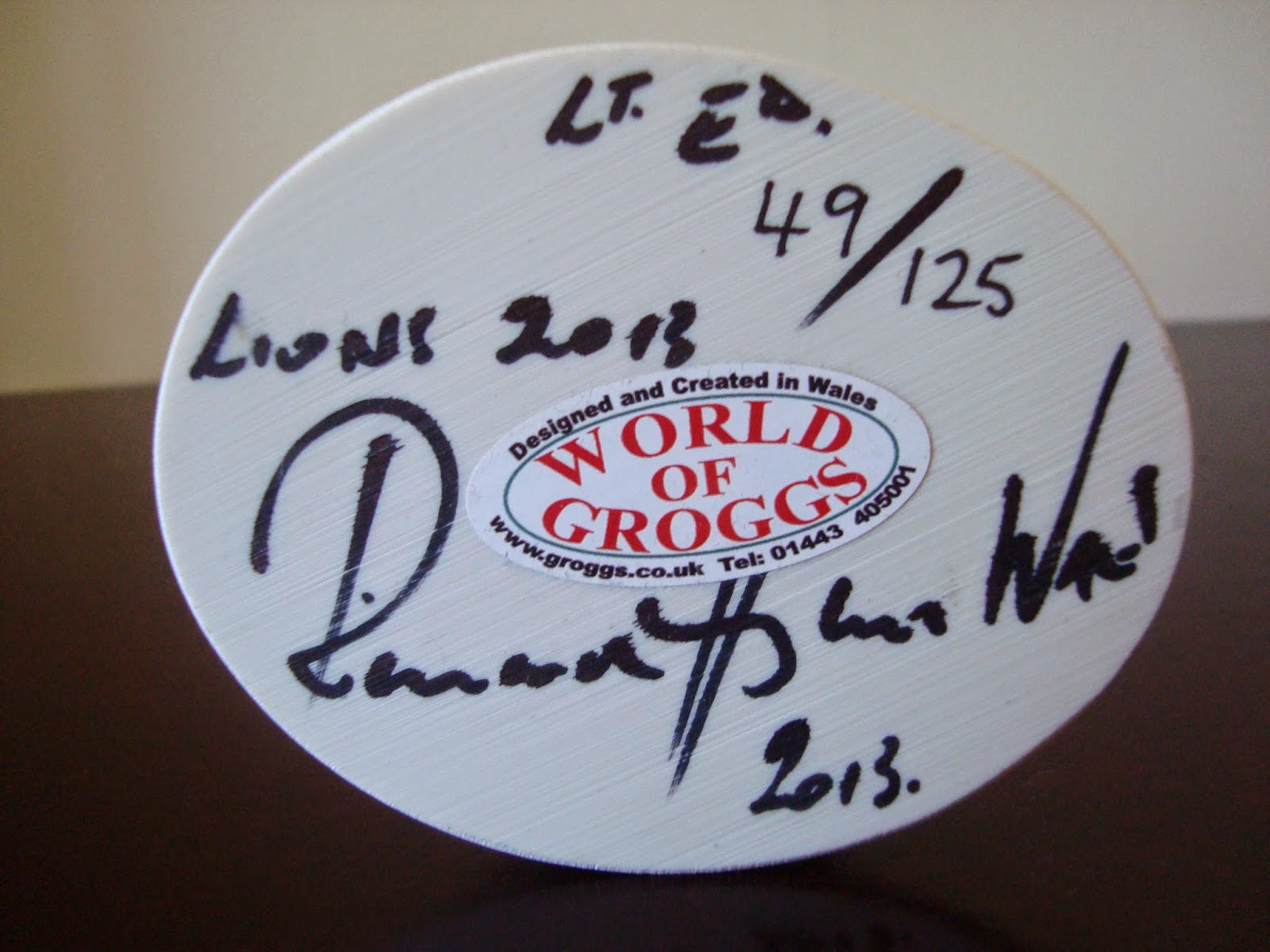 The Grogg Blog: Grogg Inscriptions and Signatures - By Guest Writer ...