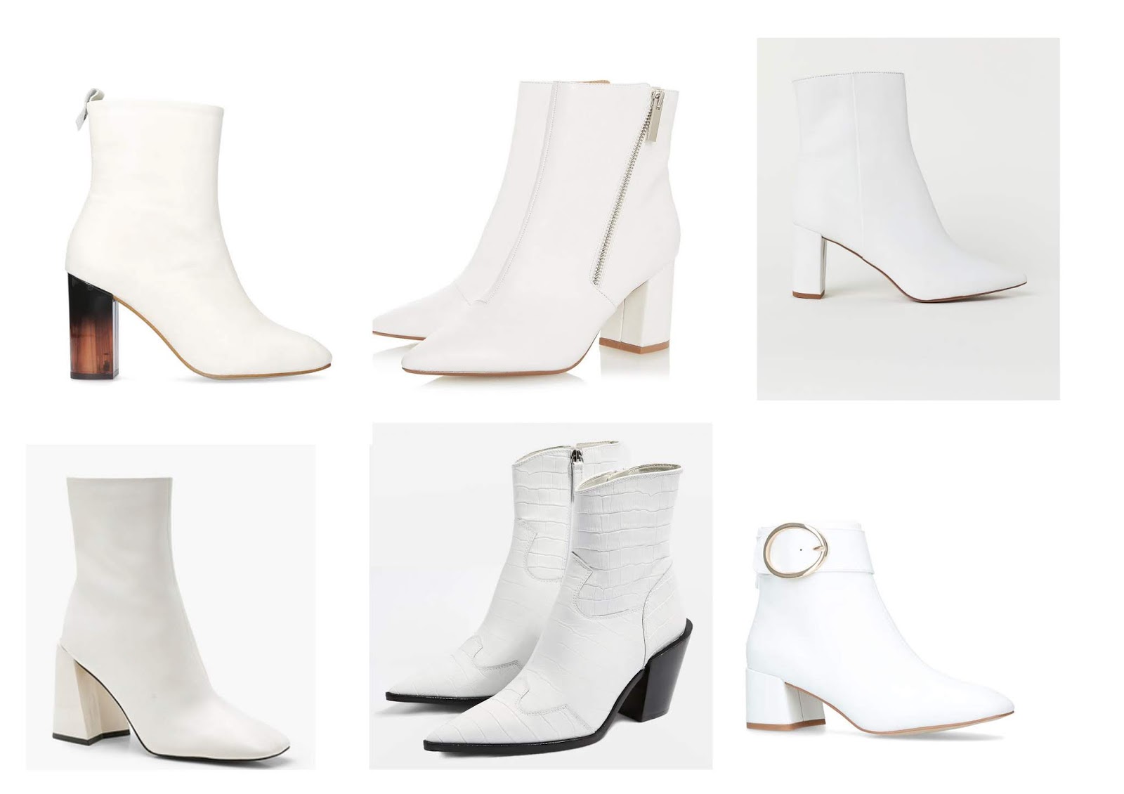The White Ankle Boots Edit The Fun Way To Finish Off Your Winter