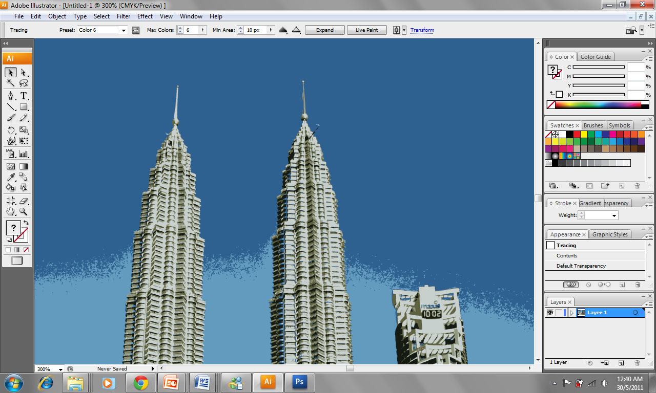 Wonders of malaysia vector and bitmap format 