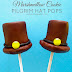 Marshmallow Cookie Pilgrim Hat Pops - The Lindsay Ann