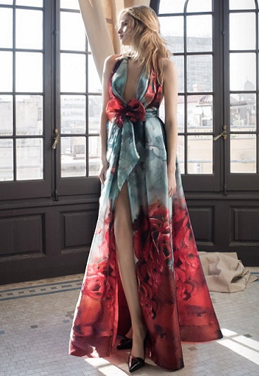 Mujer: Moda Arte: Vestidos Estampados de Fiesta 2016