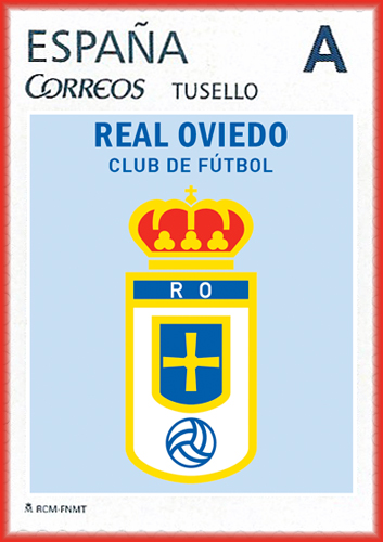 Sello personalizado Real Oviedo