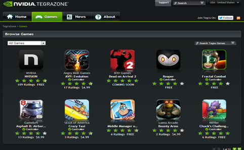Tegrazone android games أندرويد ألعاب