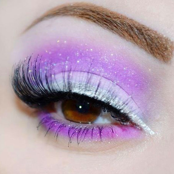 Gemily Barbon Beauty & Makeup: How to apply purple eyeshadow