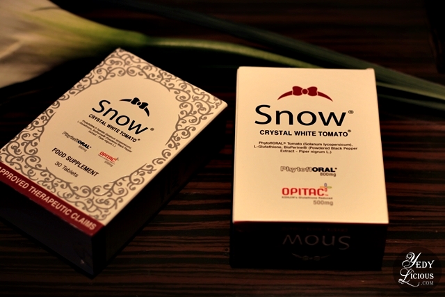 Snow Crystal White Tomato: An Amazing Food Supplement Glutathione and Natural Sunscreen for Healthy Radiant Skin, Snow Crystal White Tomato Glutathione Blog Review Price Before and After Result, Best Glutathione in the Philippines, Best Whitening Pampaputi Soap Toner Glutathione in Manila Philippines, YedyLicious Manila Lifestyle and Food Blog Review Yedy Calaguas
