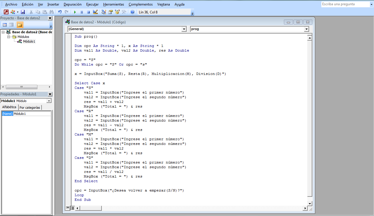 Portafolio Virtual SENA MÓDULO DE VISUAL BASIC EN ACCESS