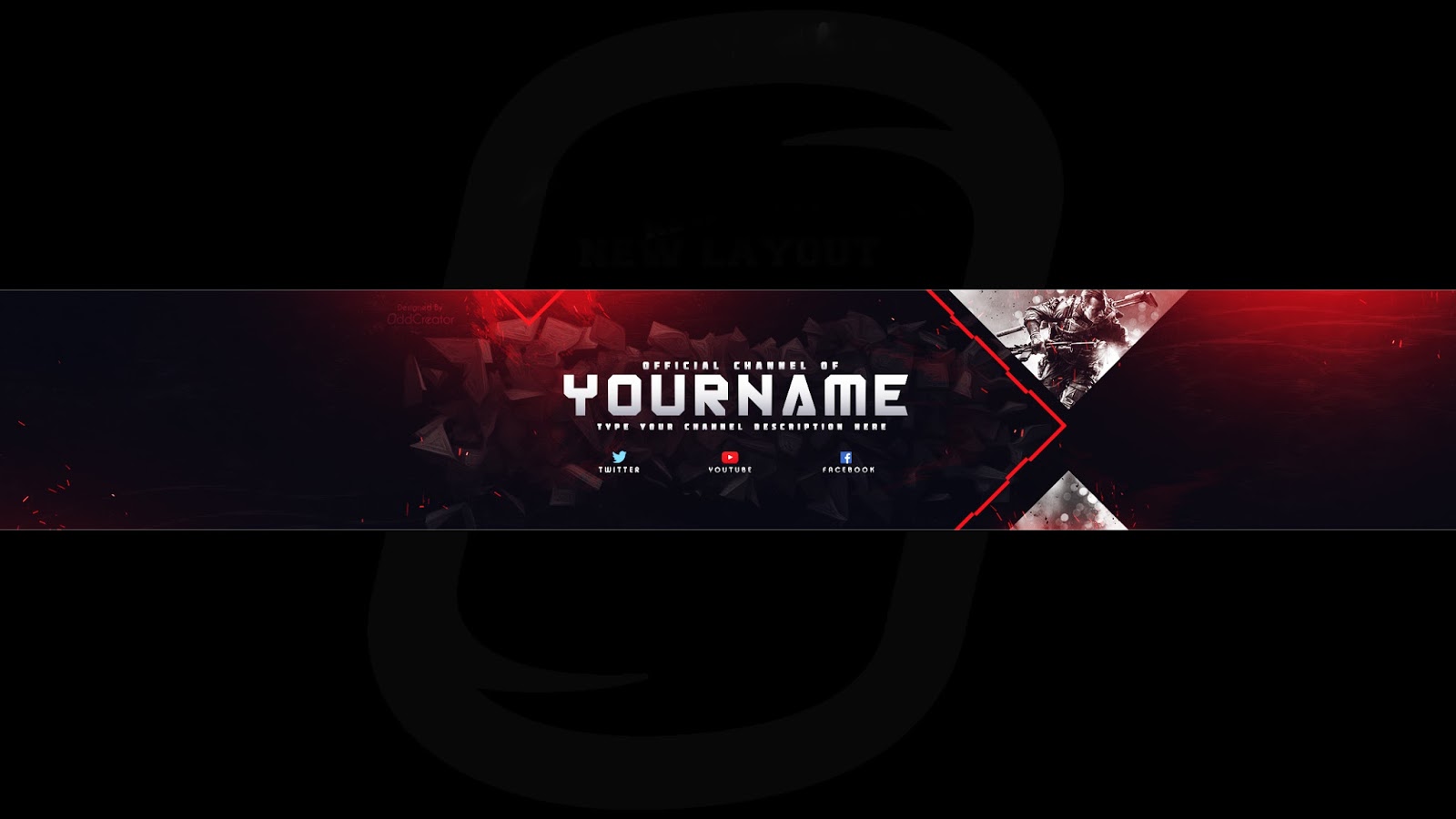 Youtube Channel Art Templates