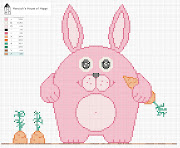 DigKnitty Designs: Happy Easter Bunny Knit Dishcloth Pattern happy easter bunny 
