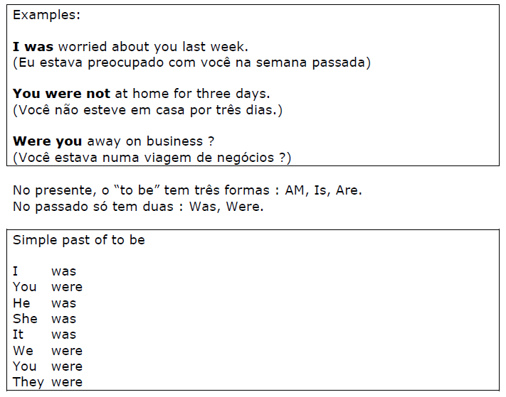 NET DIDATA: Inglês - Aula 3 - Passado do to be e past continuous