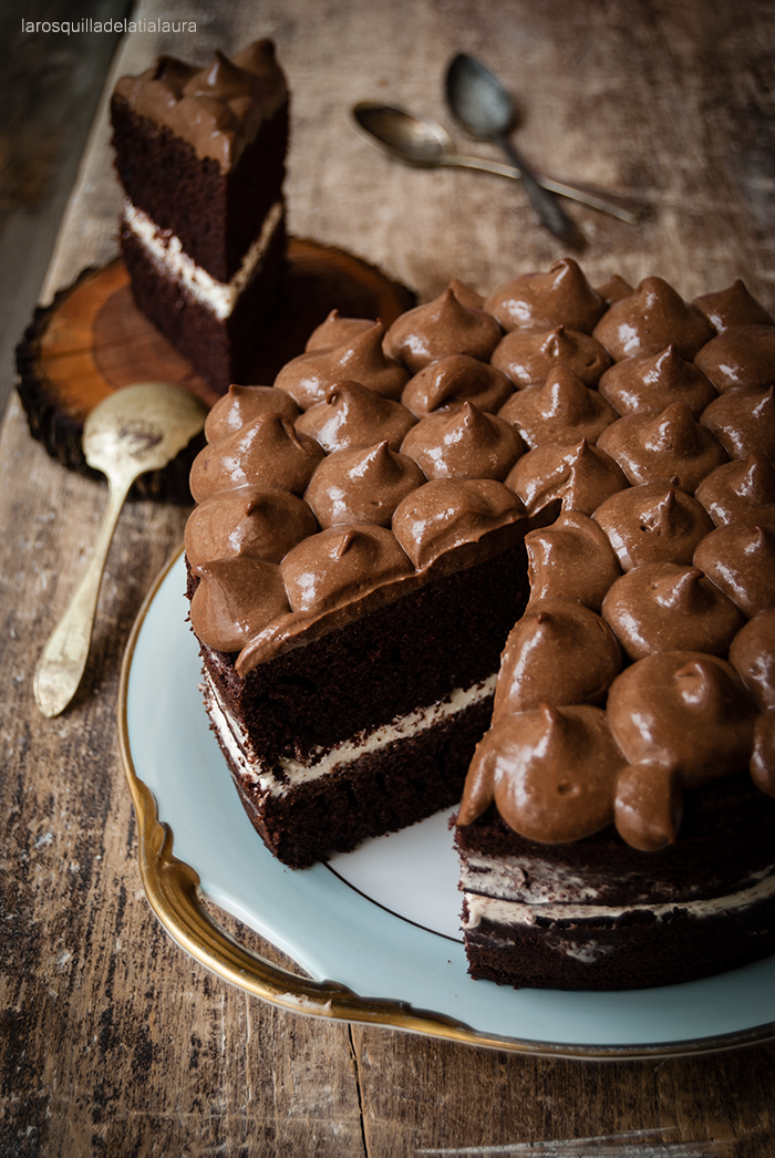 TARTA IRLANDA {chocolate y café irlandés} La Rosquilla de la Tia Laura