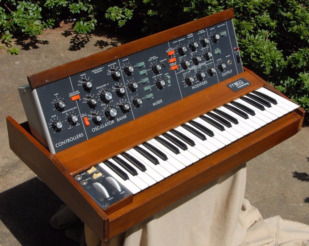 MATRIXSYNTH Minimoog Model D Vintage Analog Synthesizer OLD OSC Recent