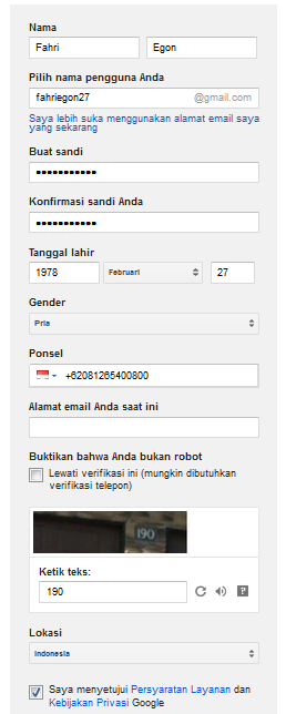 Cara Daftar dan Membuat Akun Gmail