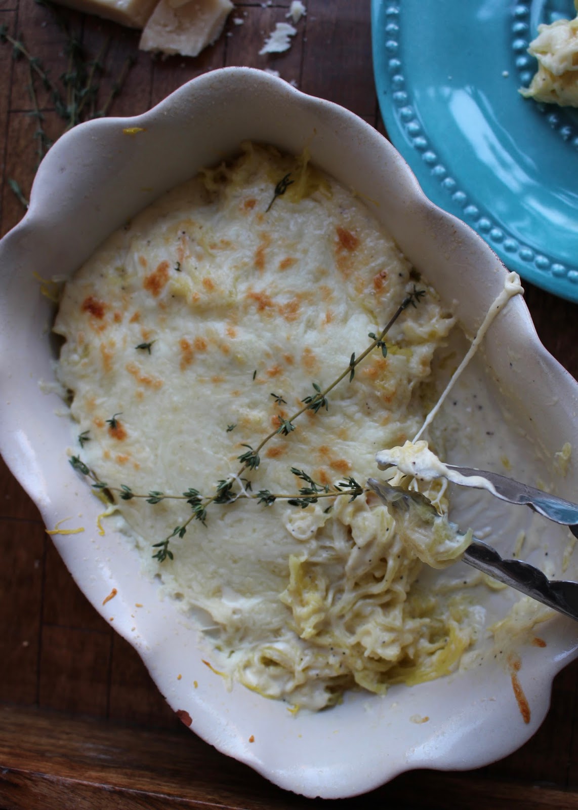 KetoFriendly Spaghetti Squash Alfredo Recipe Fatgirl Hedonist