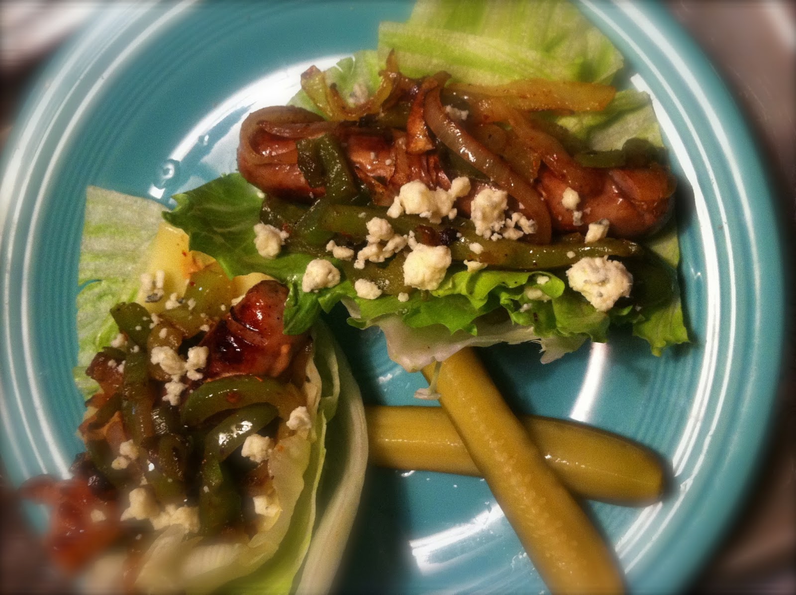 Sew Glorious TonyB's Good Cooking Bratwurst With Lettuce Instead of