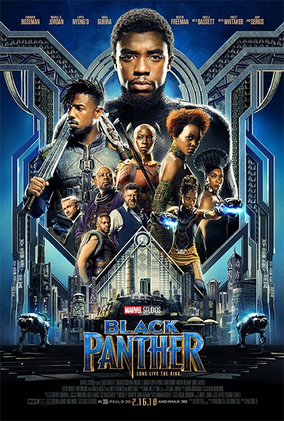 Pantera negra (HD 1080P y Español- Inglés 2018) poster box code
