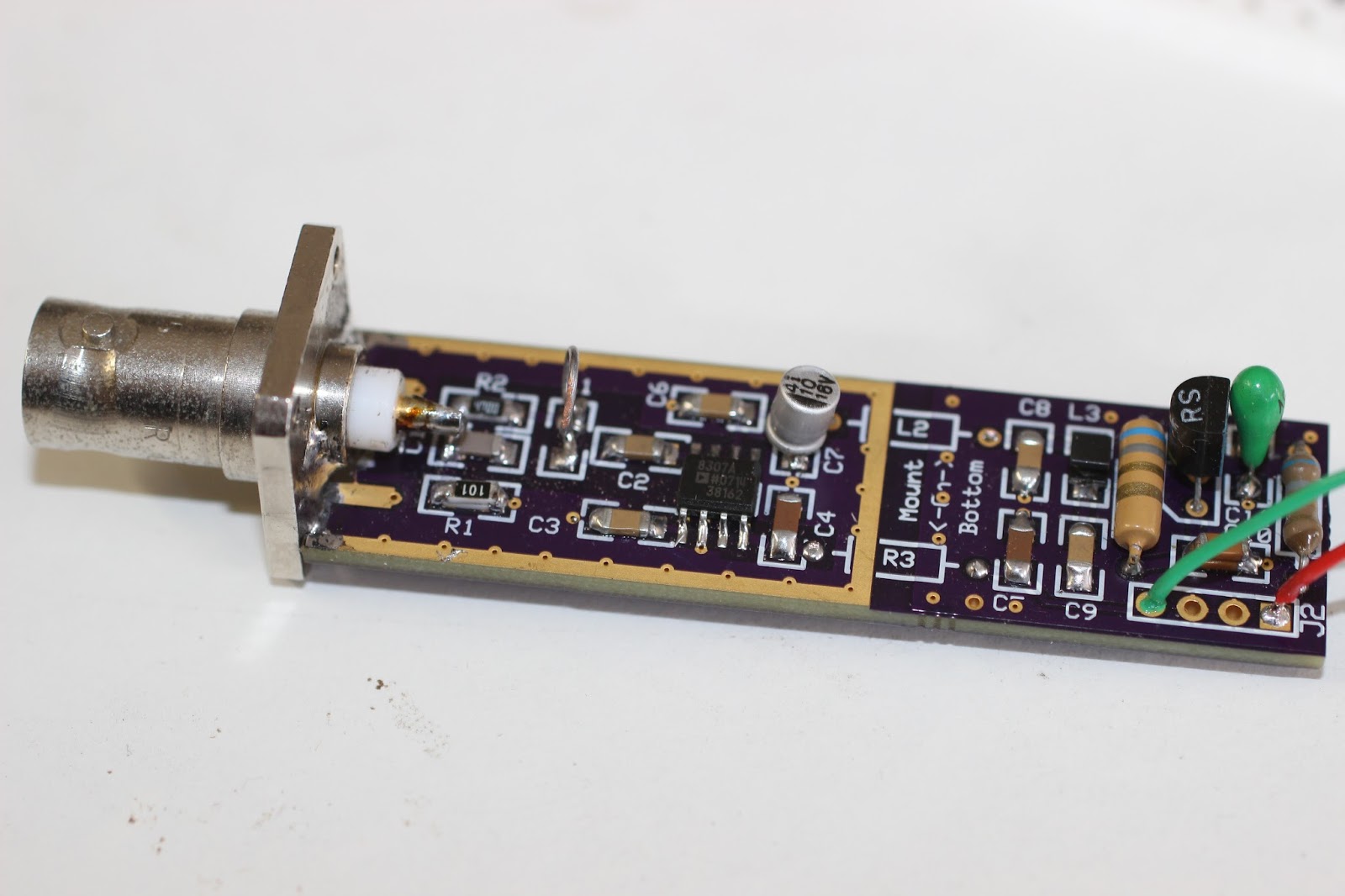 Amateur Radio Station VK6EH: Building an AD8307 RF Power Meter