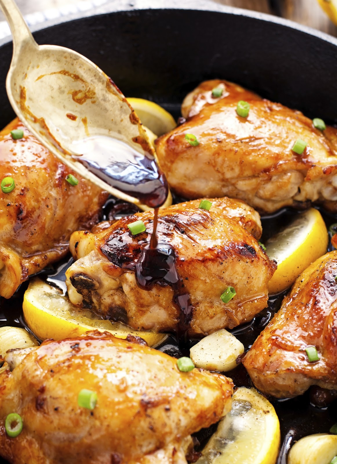 The Iron You: Honey Lemon Garlic Ginger Chicken