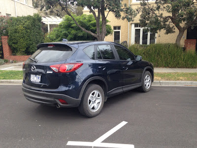 Mazda CX-5 looks especially good from the back