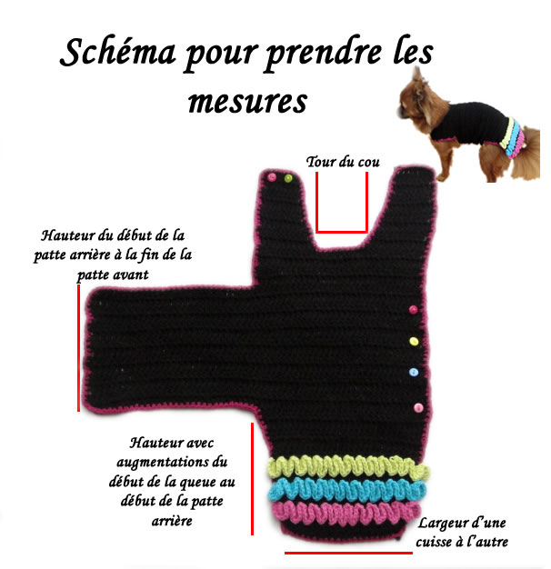 Modèle Gratuit Patron Pull Pour Chien A Tricoter Soi Meme Pull
