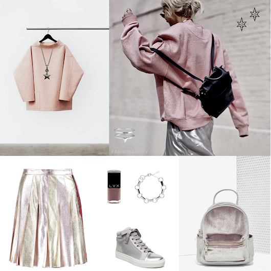 Pink and Grey Fashion Inspiration