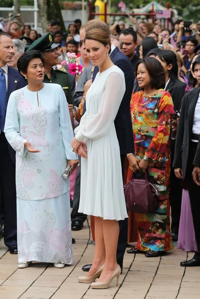 Prince William and Catherine, Duchess of Cambridge depart Kuala Lumpur airport for Sabah Malaysia. Catherine, Duchess of Cambridge and Prince William, Duke of Cambridge