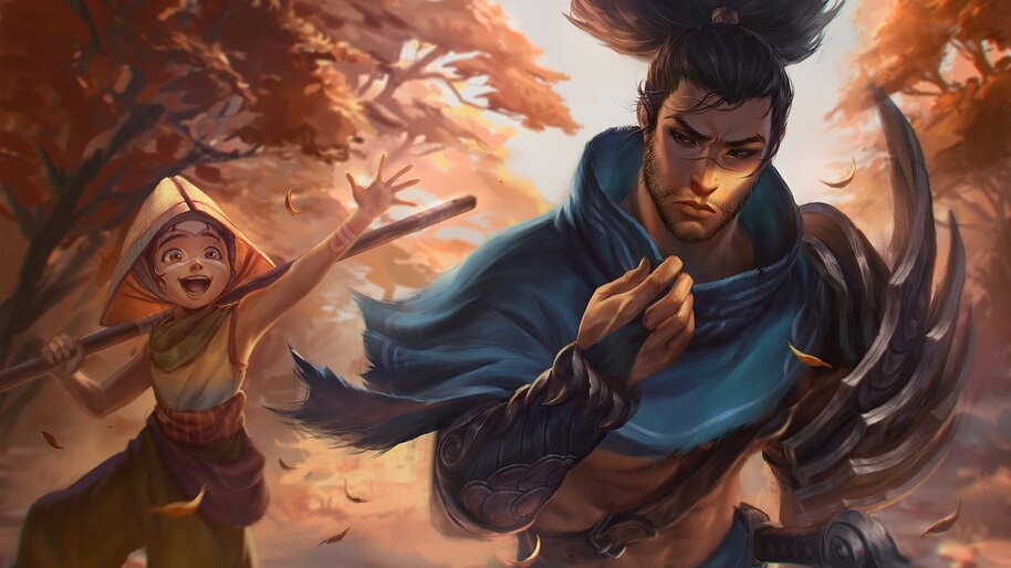 Yasuo, LoL, 4K, #3.2220