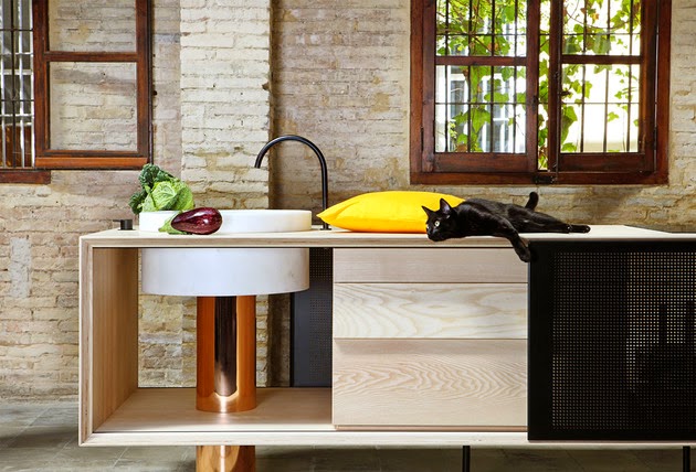 Desain Dapur Ebonit dengan Tema Tradisional Desain Dapur Ebonit dengan Tema Tradisional
