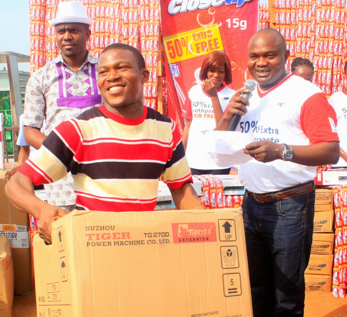 Over 1,000 traders win in Close Up Promo. 7 brand new cars so far