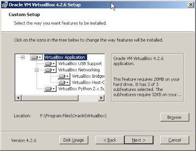 Выбор параметров установки