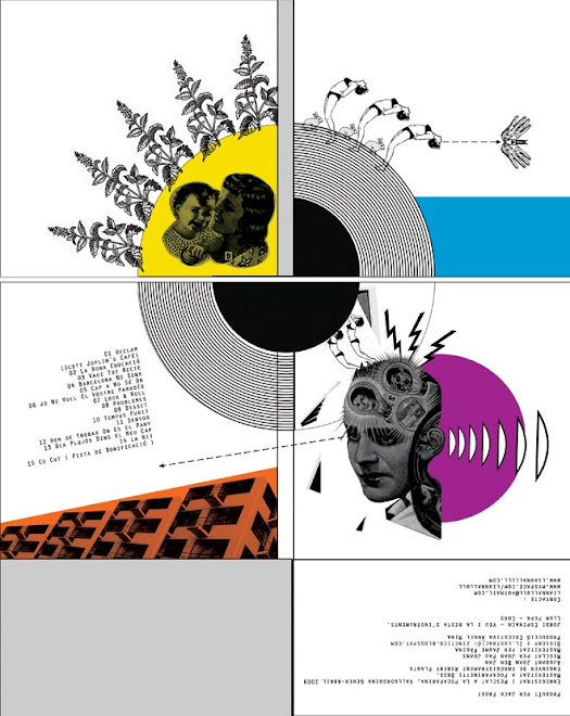 Diseño para el cd de Liannallull "Cap de Trons" 2009
