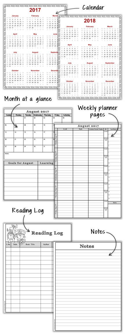 student planner cover page