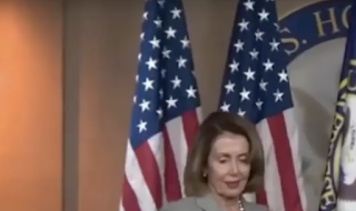Nancy Pelosi suffers face spasms, brain freezes while denouncing Conyers