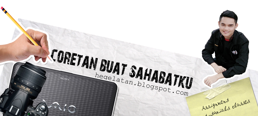 CORETAN BUAT SAHABATKU