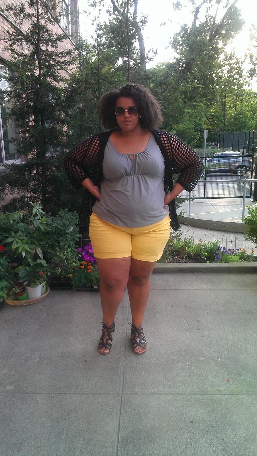 The Thick Spot Yellow Shorts