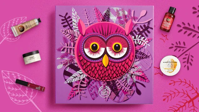 calendrier avent 2018 the body shop