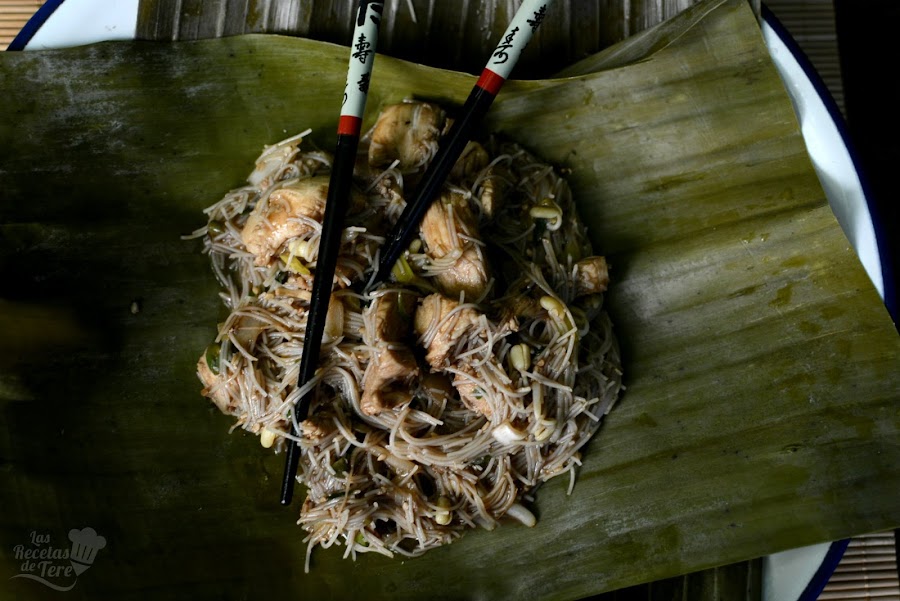 Pad Thai con pollo 04