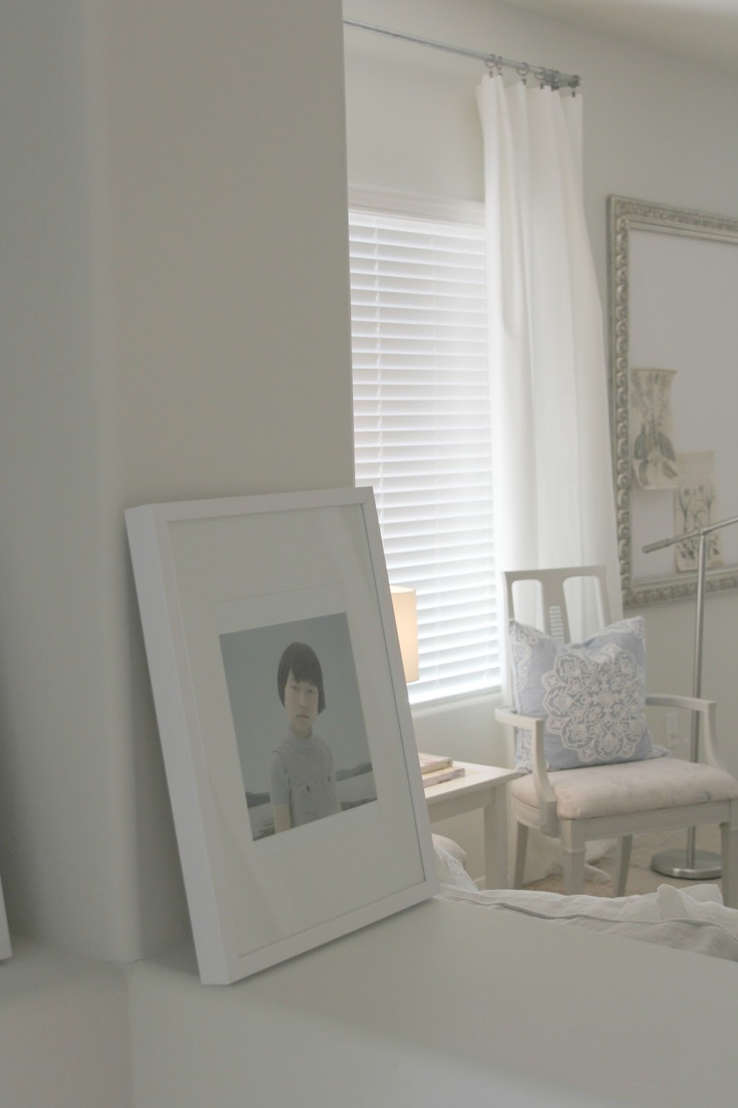 Serene neutral living and dining room decor DIY makeover on Hello Lovely Studio