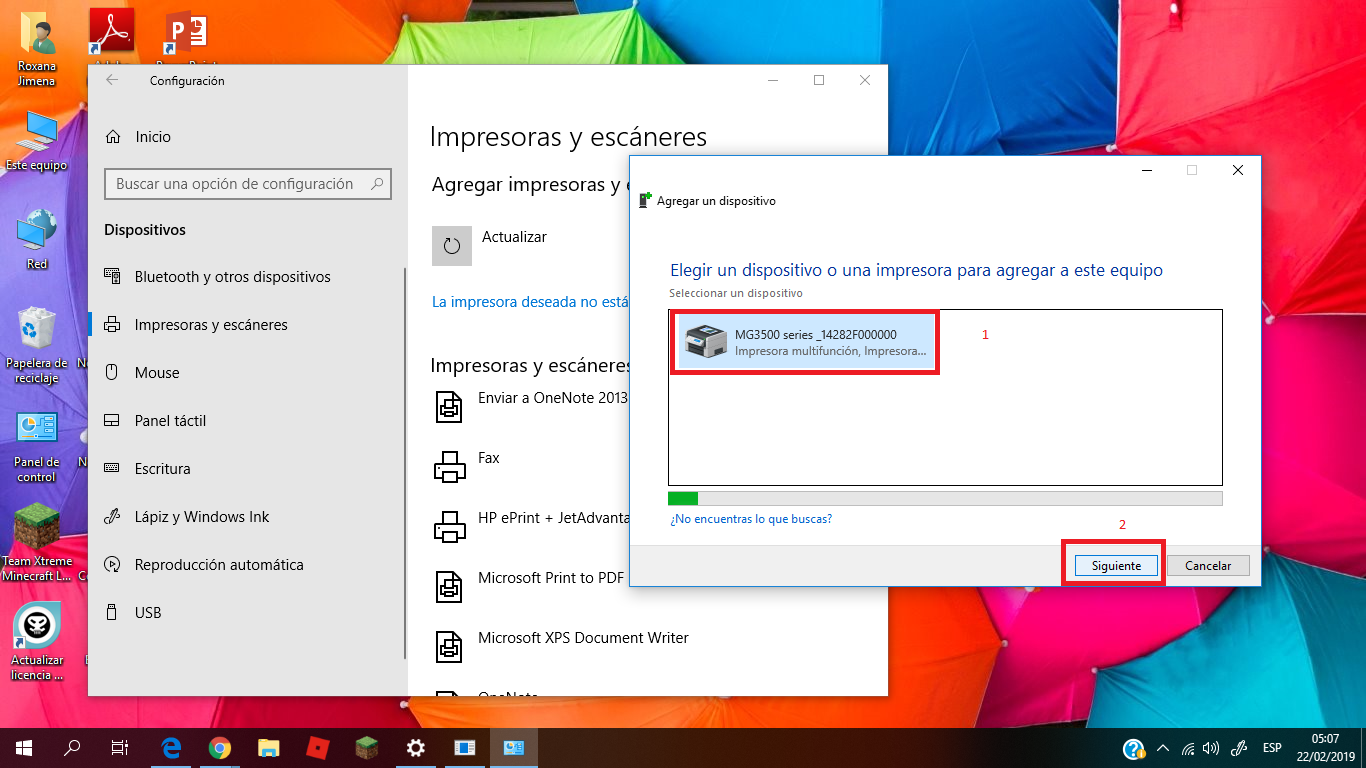 Canon mg3500 wifi 64bits Driver