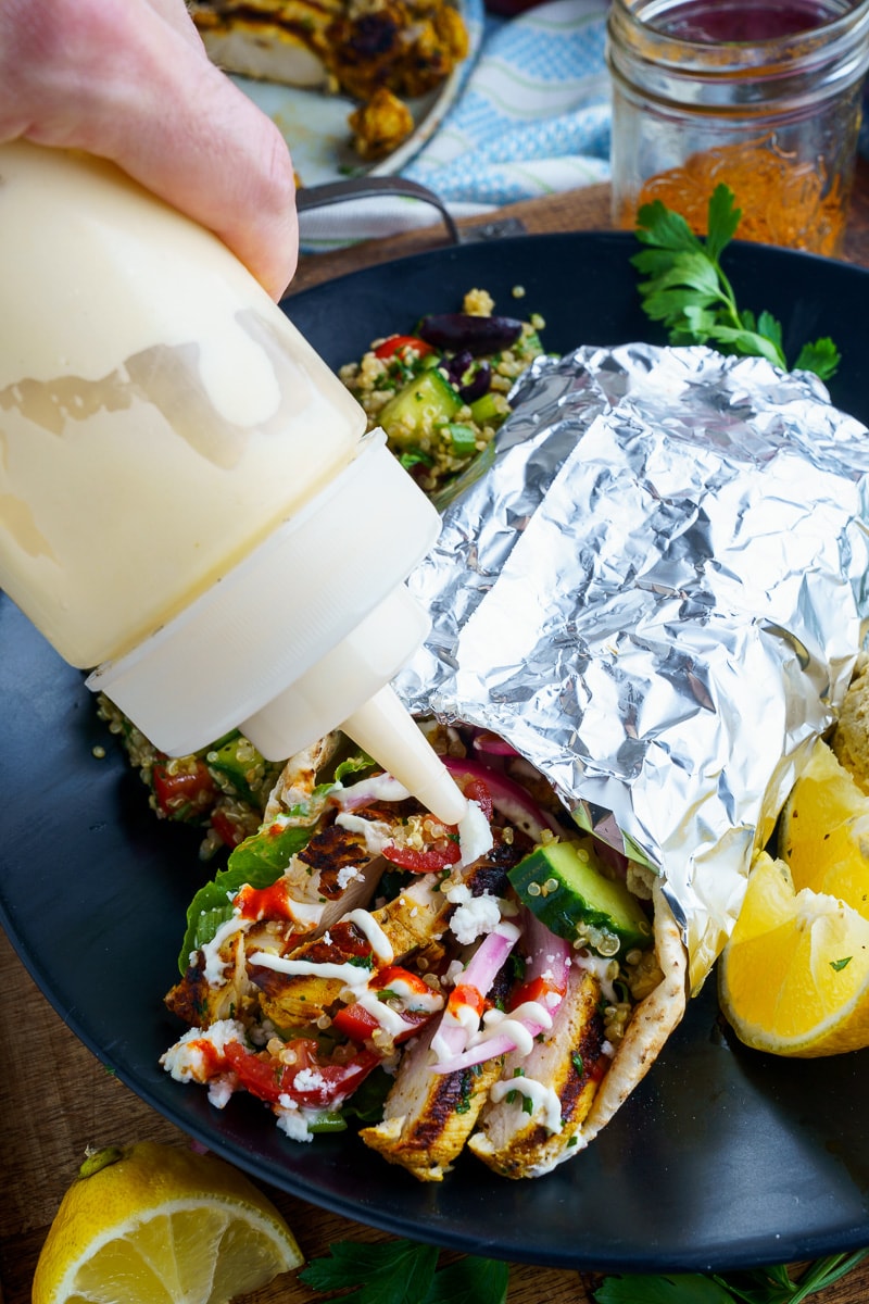 Chicken Shawarma Warps