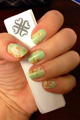 Uñas estilo vintage Uñas estilo vintage