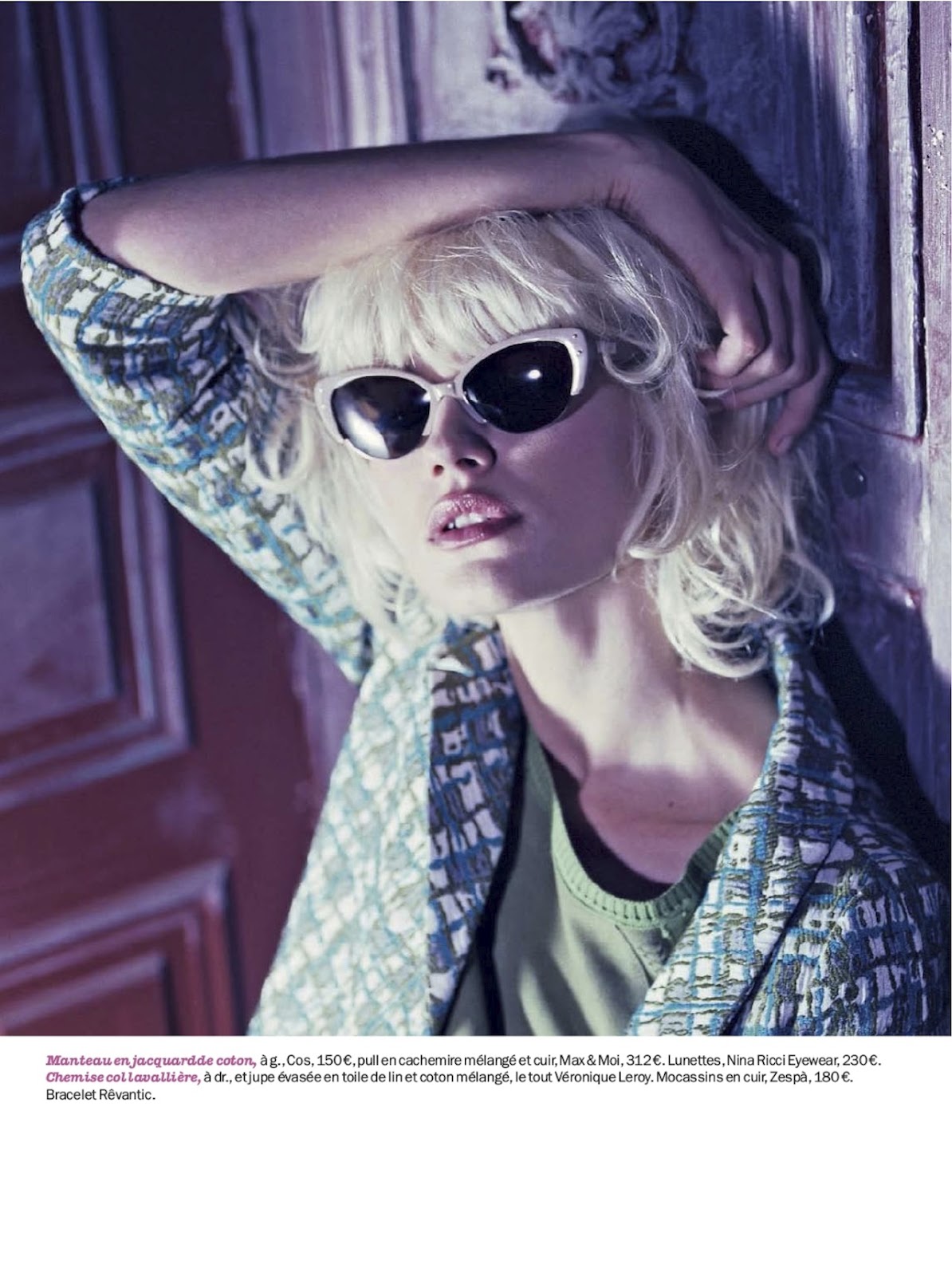 retro chic: photographed by emma pick for cosmopolitan france march ...