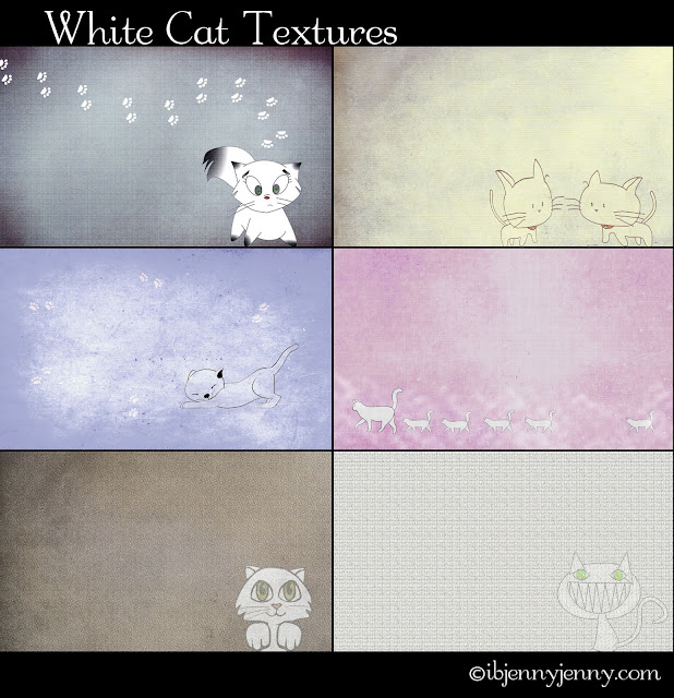 white cat textures
