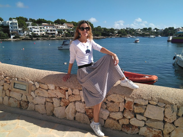 camiseta flamenco handmade