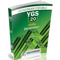 Güvender YGS Ustasından Çözümlü 20 Tarih Denemeleri Güvender YGS Ustasından Çözümlü 20 Tarih Denemeleri