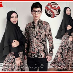 2PTH Baju Couple Murah Ala Solo Mala Hitam Bj3002