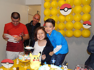 Festa de aniversário em casa Festa Tema Pokémon