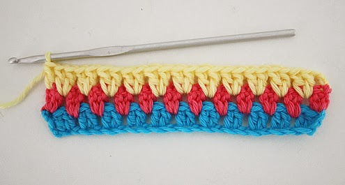 Rainbow blanket, diamond stitch - FREE crochet pattern | Happy in Red Rainbow blanket, diamond stitch - FREE crochet pattern | Happy in Red