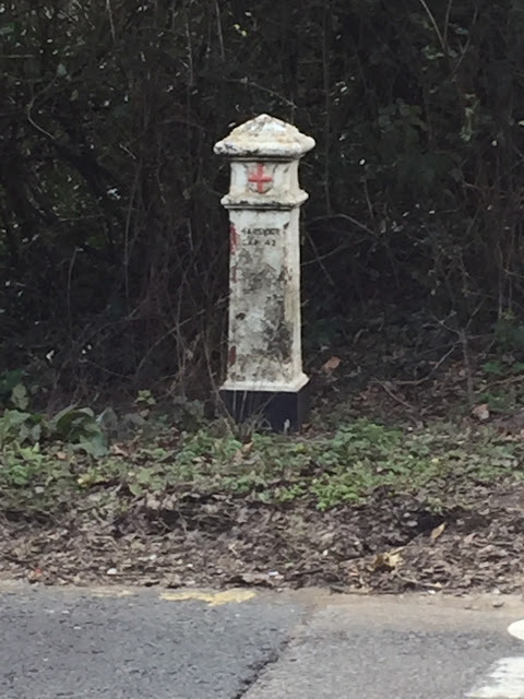 Coal tax post, Batchworth Heath, London Loop Recreational Walk