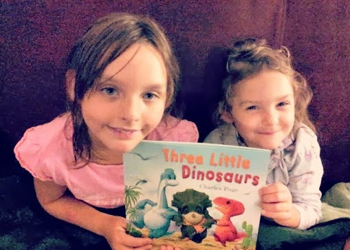 , Three Little Dinosaurs by Charles Fuge #ParragonBookBuddies